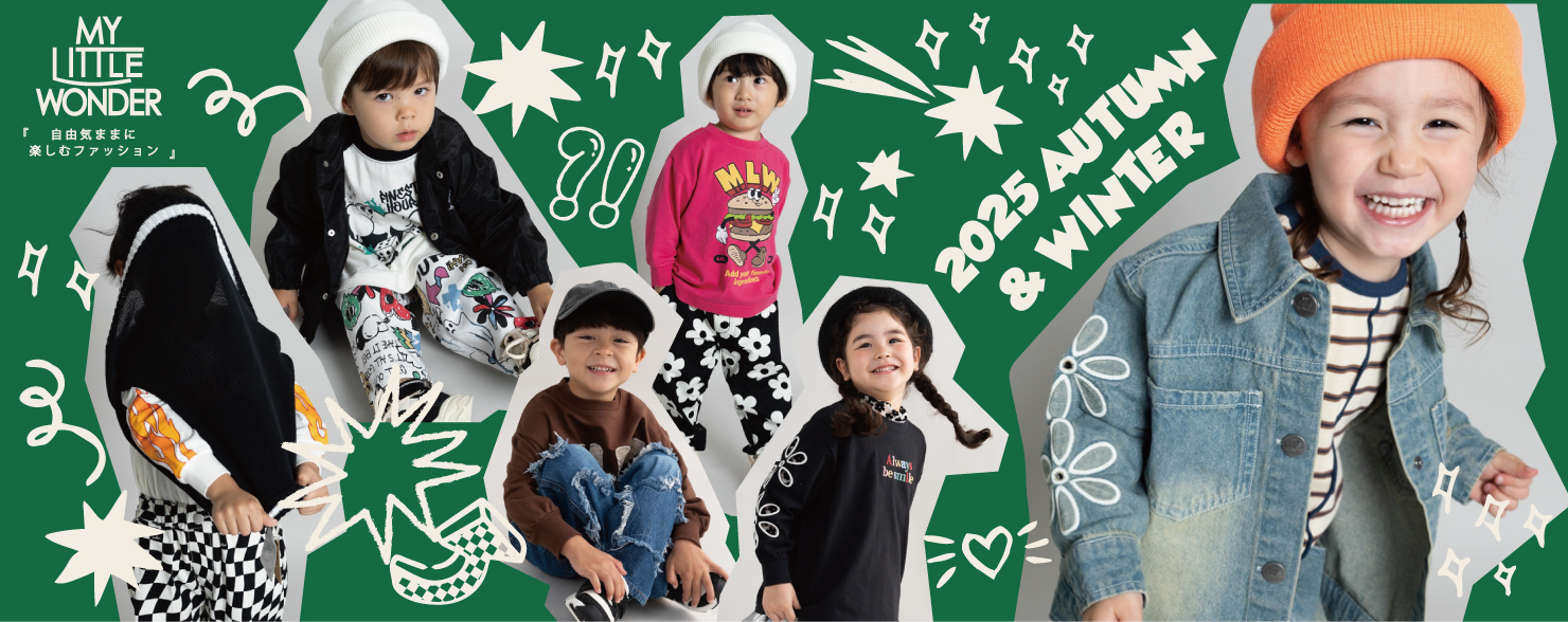 MY LITTLE WONDER　LOOKBOOK