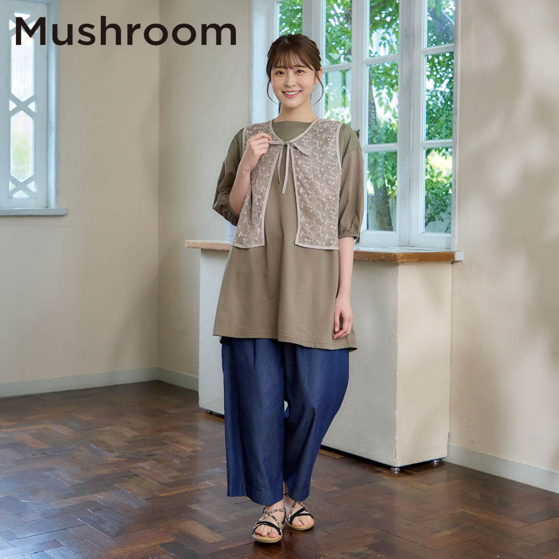 美品＊自由区 ラメパルサー アンサンブルセット 大きいサイズ44 ピンク 洗える しまむらパーク | シャンブル公式オンラインストア