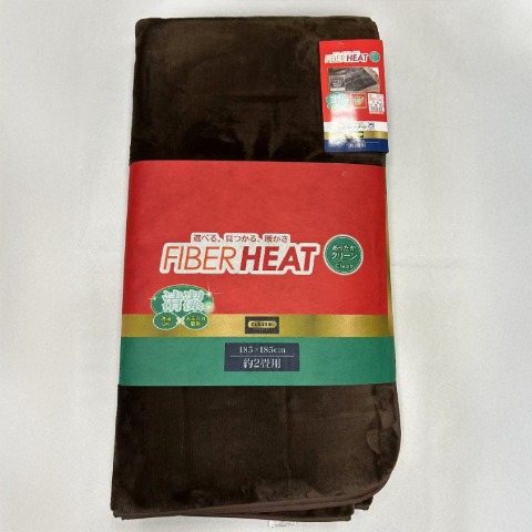 センターラグ(2畳・FIBER HEAT CLEAN)　※送料当社負担