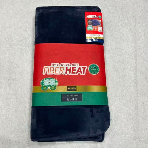 センターラグ(3畳・FIBER HEAT CLEAN)　※送料当社負担