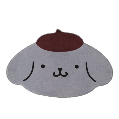 ダイカットインテリアマット（ポムポムプリン）