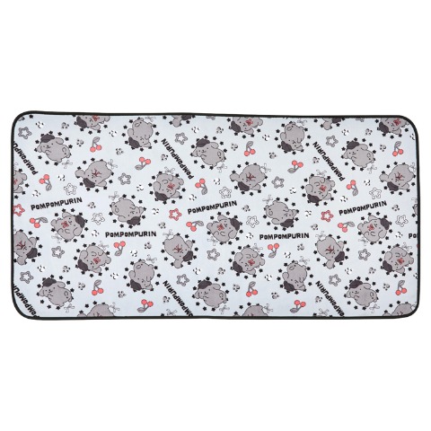 丸巻きマット（85×170cm・ポムポムプリン）