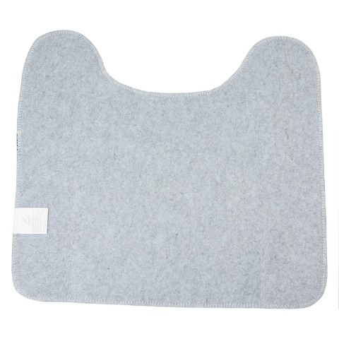 トイレ足元マット（55×60cm・クロミ）