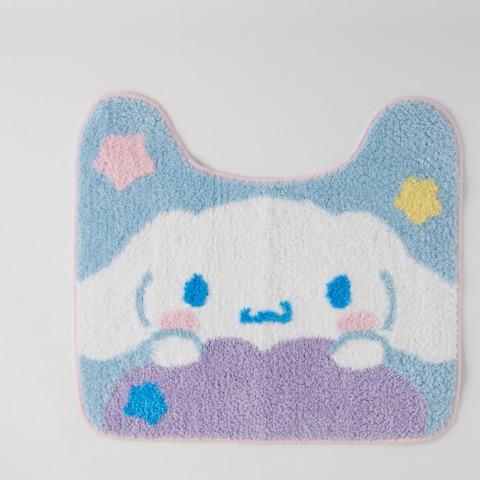 トイレ足元マット（55×60cm・シナモロール）