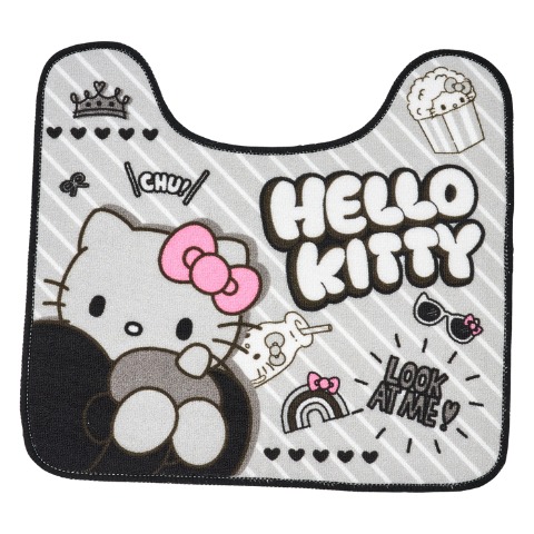 トイレ足元マット（55×60cm・ハローキティ）