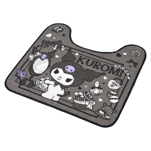 トイレ足元マット（55×60cm・クロミ）