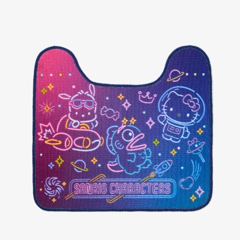 トイレ足元マット（55×60cm・サンリオキャラクターズ）