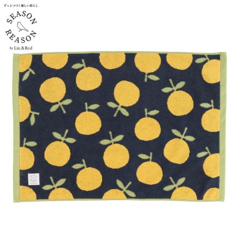 バスマット（SEASON REASON) みかん柄