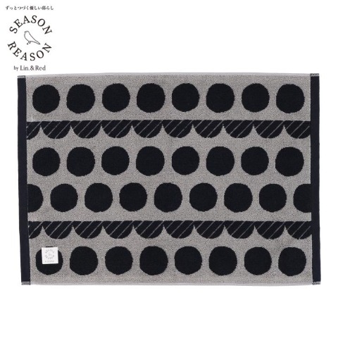 バスマット (SEASON REASON) 水玉柄