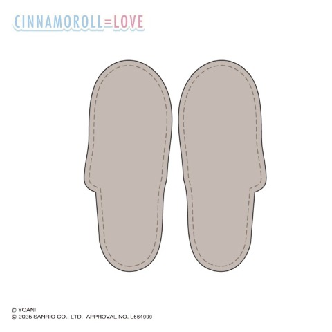 スリッパ（シナモロール×＝LOVE）