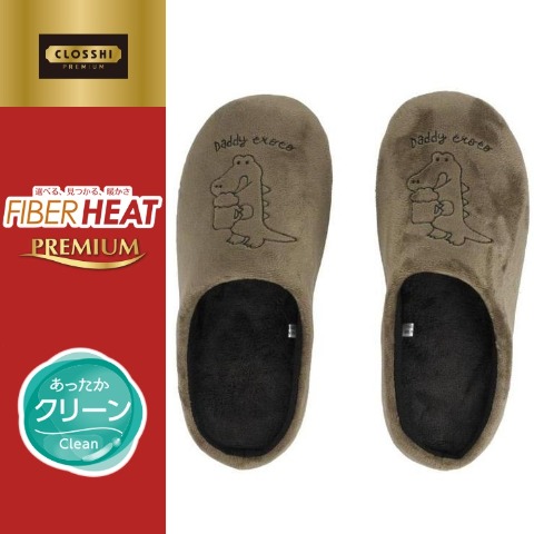 スリッパ（FIBER HEAT）