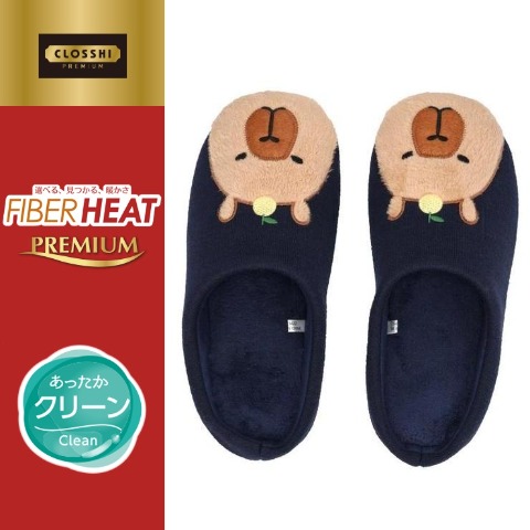 スリッパ（FIBER HEAT）