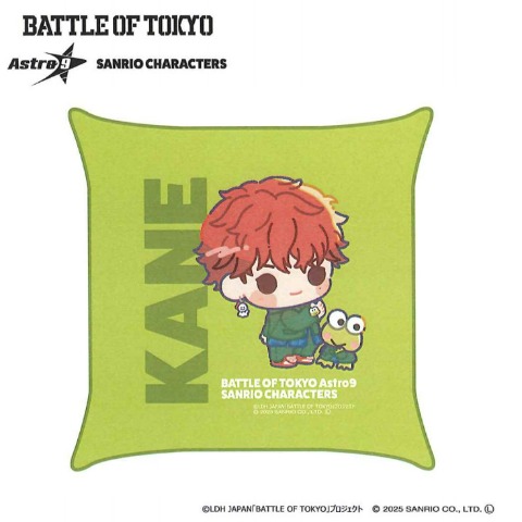 背当てクッション（BATTLE OF TOKYO astro9×SANRIO CHARACTERS）