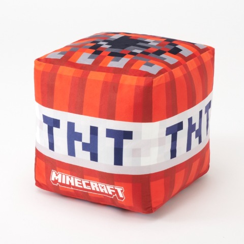 キューブ型クッション（マインクラフト）