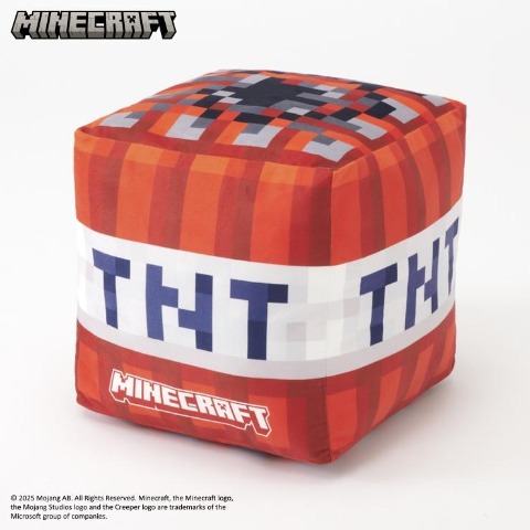 キューブ型クッション（マインクラフト）