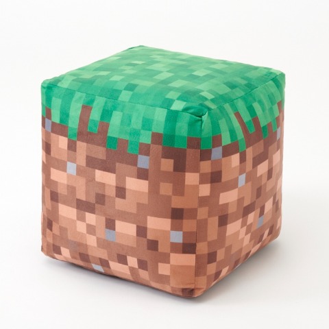キューブ型クッション（マインクラフト）