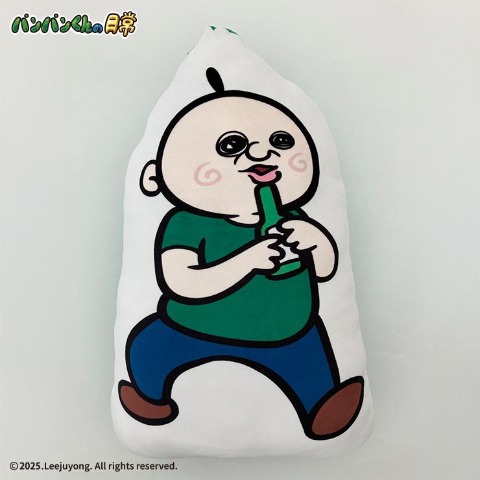 ダイカットクッション（パンパンくんの日常）