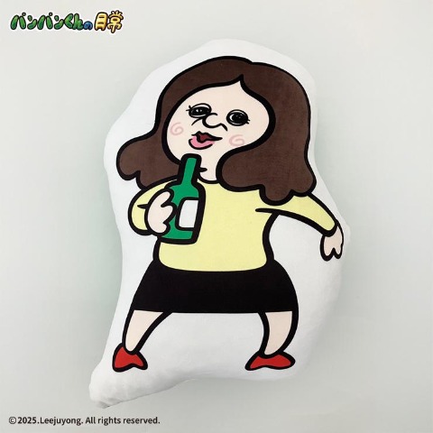 ダイカットクッション（パンパンくんの日常）