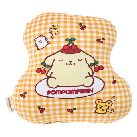 ダイカットクッション（ポムポムプリン）