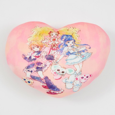 ダイカットクッション（『ふたりはプリキュア Max Heart』）
