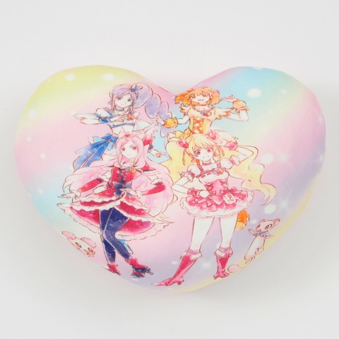 ダイカットクッション（『フレッシュプリキュア！』）