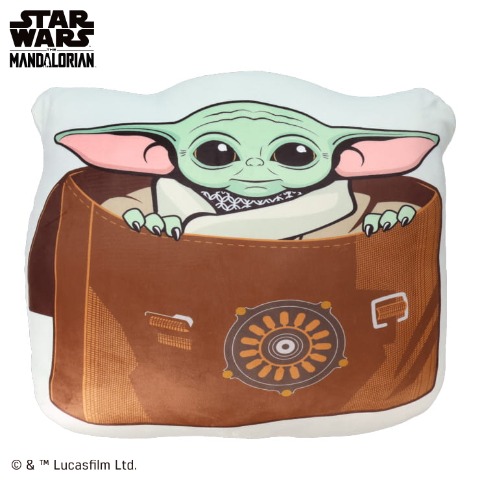 ダイカットクッション（スター・ウォーズ／マンダロリアン）