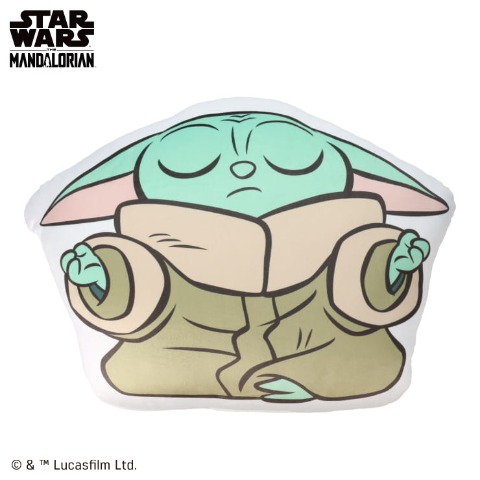 ダイカットクッション（スター・ウォーズ／マンダロリアン）