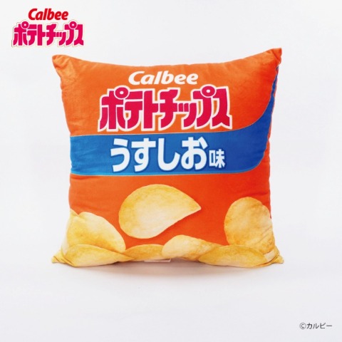 背あてクッション（ポテトチップス）