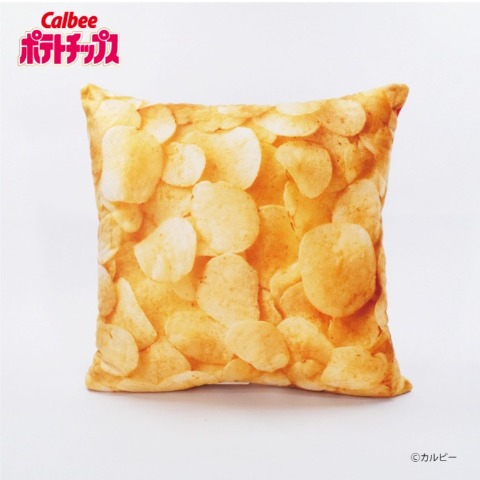 背あてクッション（ポテトチップス）