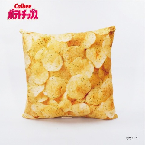 背あてクッション（ポテトチップス）