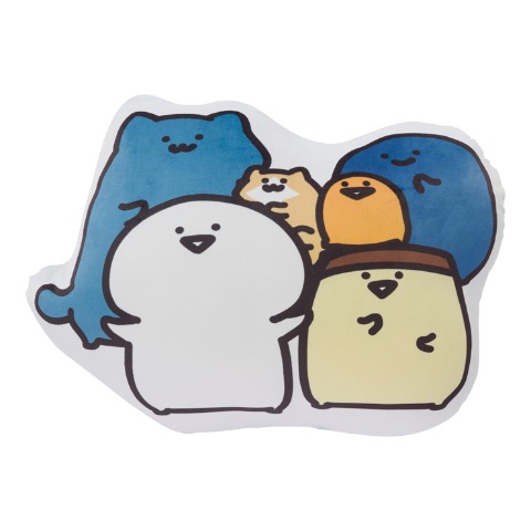 ダイカットクッション（お文具といっしょ）