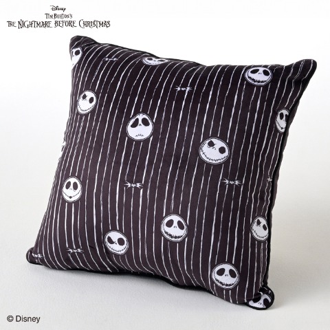 背当てクッション（ナイトメアー・ビフォア・クリスマス）