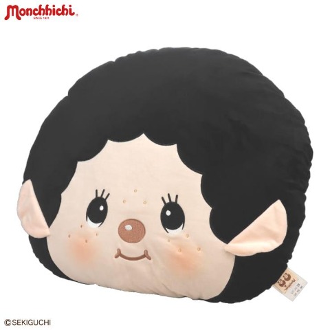ダイカットクッション（モンチッチ） ブラック 213
