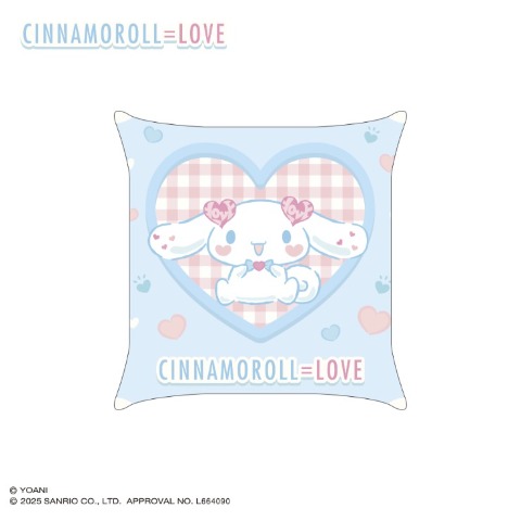 背当てクッション（シナモロール×＝LOVE）