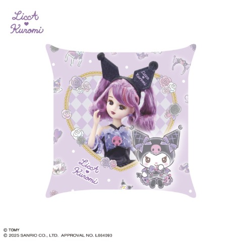 背当てクッション（リカちゃん×マイメロ クロミ）