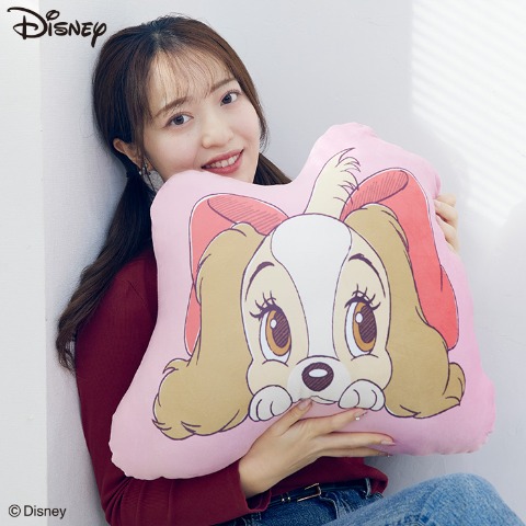 ダイカットクッション（わんわん物語）