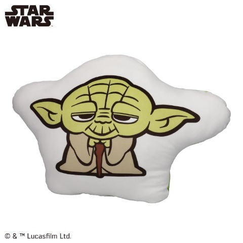 PETS ROCK クッションカバー スターウォーズ ヨーダ タグ付 スター・ウォーズ』（STAR WARS） ヨーダ インポート リネン