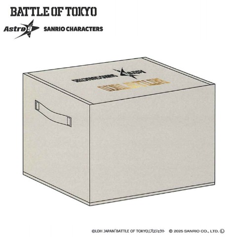 収納ボックス（BATTLE OF TOKYO astro9×SANRIO CHARACTERS）