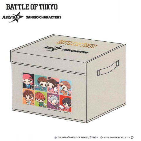 収納ボックス（BATTLE OF TOKYO astro9×SANRIO CHARACTERS）