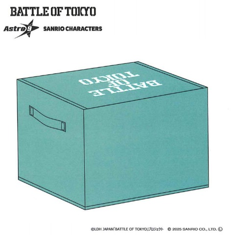 収納ボックス（BATTLE OF TOKYO astro9×SANRIO CHARACTERS）