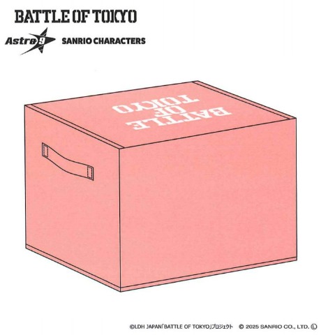 収納ボックス（BATTLE OF TOKYO astro9×SANRIO CHARACTERS）