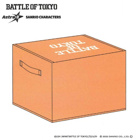 収納ボックス（BATTLE OF TOKYO astro9×SANRIO CHARACTERS）