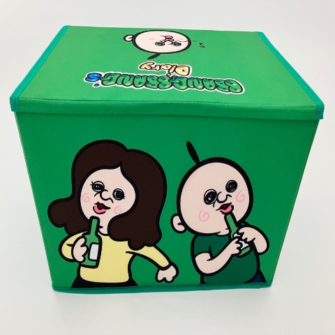 仕切り付き収納ボックス（パンパンくんの日常）