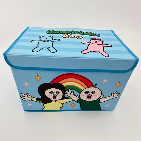 仕切り付き収納ボックス（パンパンくんの日常）