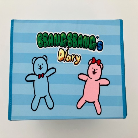仕切り付き収納ボックス（パンパンくんの日常）