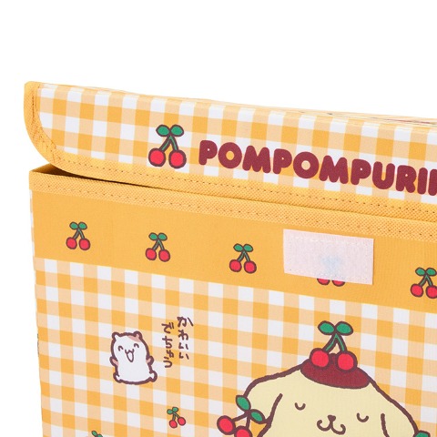 収納ボックス 仕切り付き（ポムポムプリン）