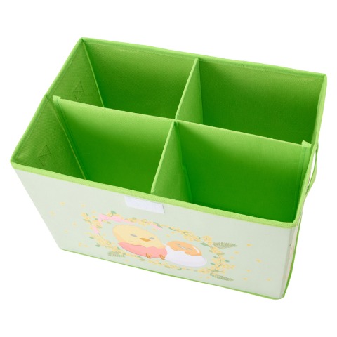 収納ボックス 仕切り付き（ぐでたま）