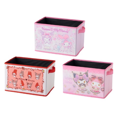 収納ボックス（3点セット・マイメロディ＆クロミ）
