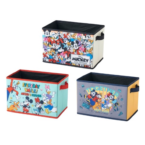 収納ボックス（3点セット・ミッキーフレンズ）