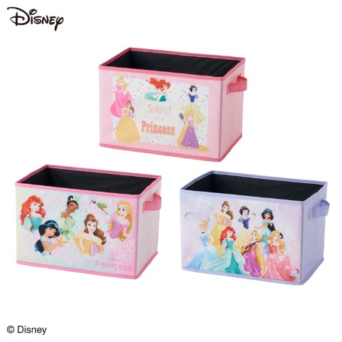 収納ボックス（3点セット・ディズニープリンセス）